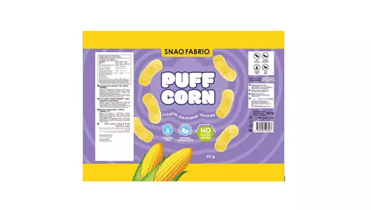 Палочки кукурузные Snaq Fabriq сладкие 60 г