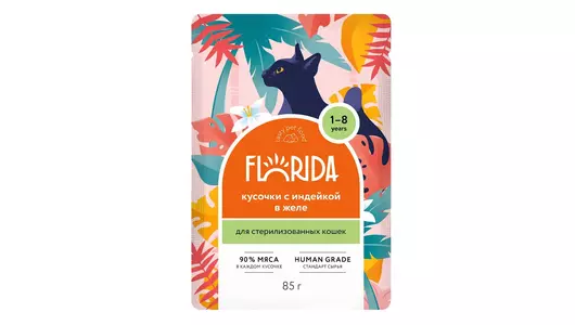 Влажный корм для кошек Felix Аппетитные кусочки, курица в желе, 75 г
