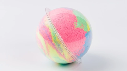 Бомбочка-гейзер для ванны "Сочное манго и арбуз"