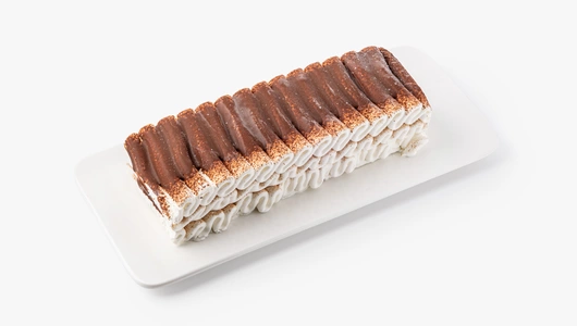 Пломбир с&nbsp;прослойками шоколада "Суфле" (рулет), 380 г