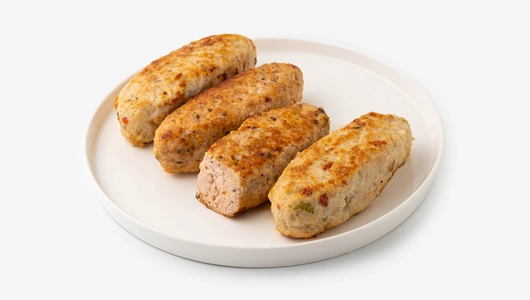 Котлеты из цыпленка-бройлера и индейки с оливками "По-гречески", зам.