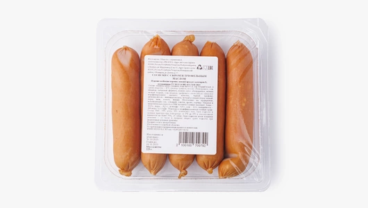 Сосиски с сыром и трюфельным маслом