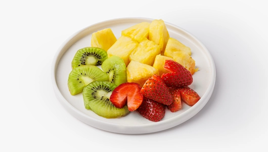 Фруктовый микс (ананас, киви, клубника), 150 г