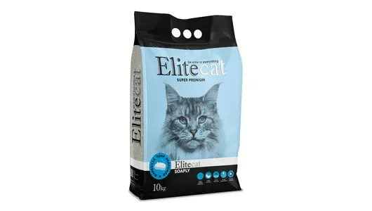 ELITECAT Наполнитель комкующийся с ароматом изысканного мыла «Soaply», 11.4л / 10кг