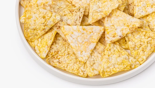 Чипсы цельнозерновые кукурузно-рисовые со вкусом "Сметана с&nbsp;перцем"