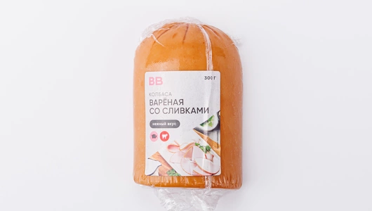 Колбаса вареная Со сливками