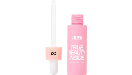 Тональный крем-тинт "true beauty inside" Love Generation тон 02, 27 мл