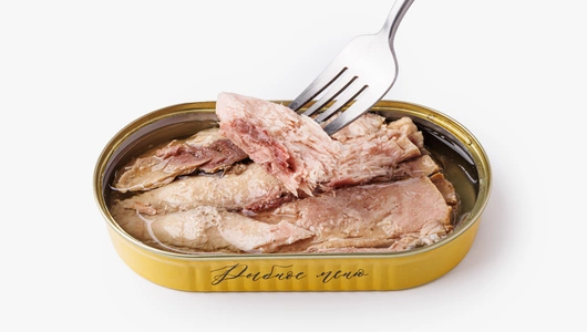 Пеламида филе бланшированная в&nbsp;масле, 175 г