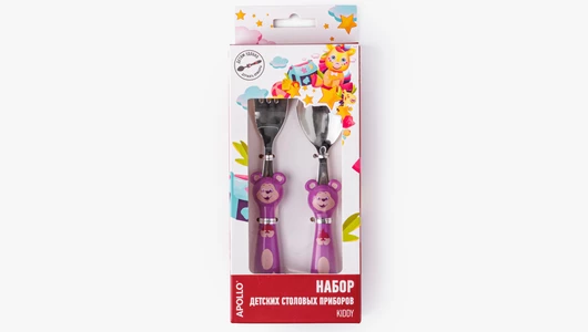 Набор детских столовых приборов "Kiddy" 2 пр.