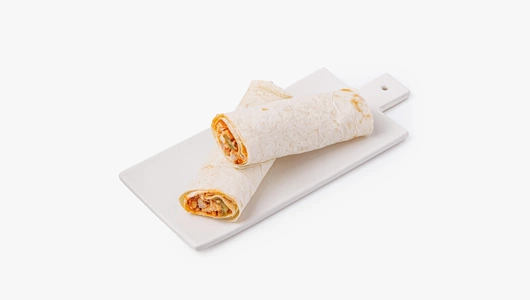 Шаурма с&nbsp;курицей и&nbsp;луком фри