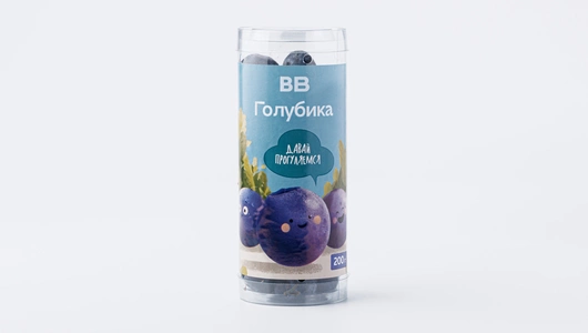 Голубика крупная в тубусе, 200 г