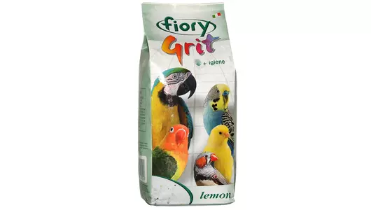FIORY 1кг Grit Marino Lemon  морской песок для птиц Лимон
