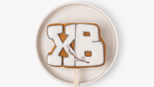 Пряник имбирный "Светлая Пасха" на&nbsp;палочке, 1 шт.