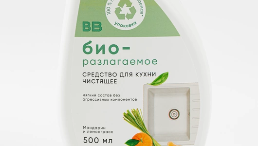 Средство для кухни чистящее биоразлагаемое "Мандарин и лемонграсс"