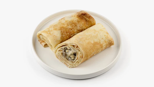 Блины с грибным жюльеном и сыром Блины с грибным жюльеном и сыром