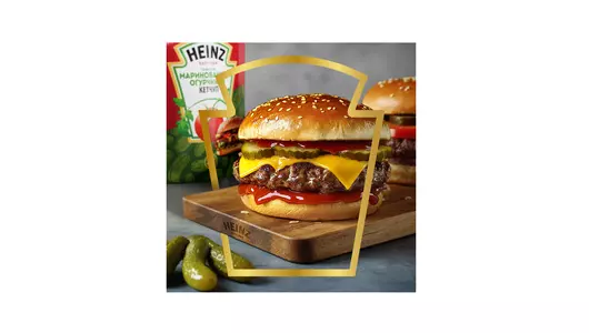 Кетчуп Heinz со вкусом маринованных огурчиков дой-пак 320 г