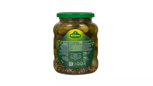 Корнишоны маринованные Kuhne 330 г
