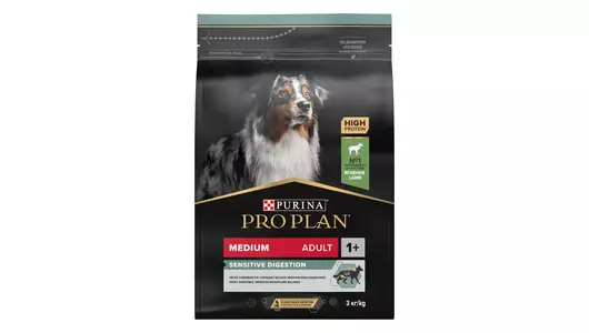 PRO PLAN Sensitive Digestion Medium Adult Корм сух.ягн.д/собак средних пород 3кг