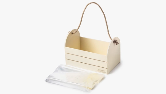 Бокс ящик малый подарочный ванильный