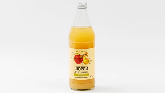 Напиток "Шорли" яблочный с грушей, 500 мл