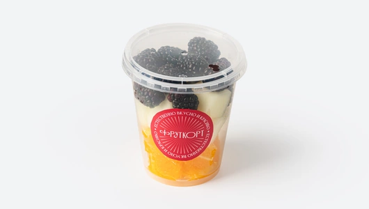 Фруктовый микс (ежевика, дыня, апельсин), 240 г