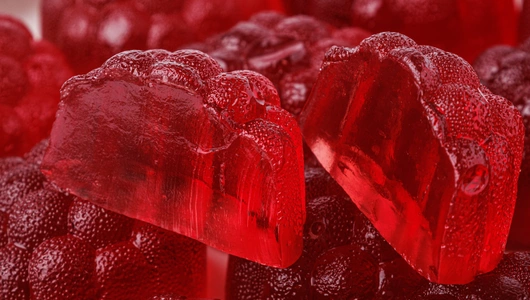 Мармелад жевательный "Малиновый" с соком, веган