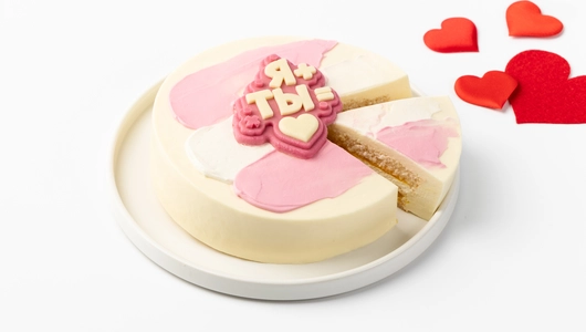 Торт "Я и&nbsp;Ты" сметанный с&nbsp;тропич. фруктами