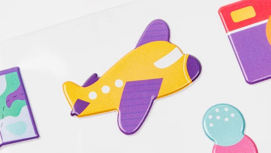 Наклейки объемные "Путешествие" Наклейки объемные "Путешествие"