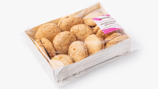 Печенье сдобное "Воздушный бисквит" с&nbsp;вишневой начинкой