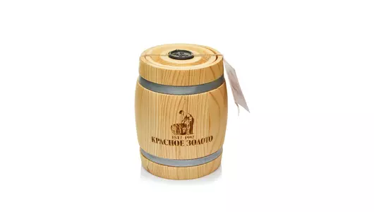 Икра лососевая Красное Золото Горбуша тихоокеанская зернистая 400 г Новая путина