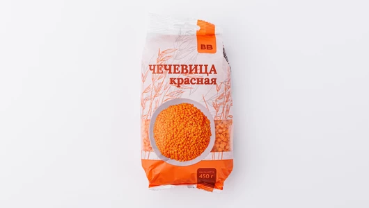 Чечевица красная, 450 г Чечевица красная, 450 г