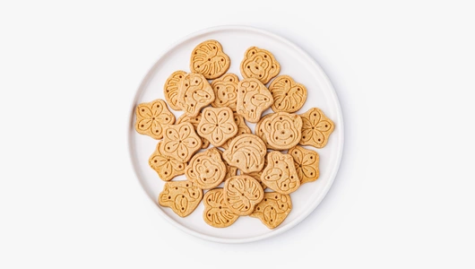 Печенье детское "Клубника", без глютена