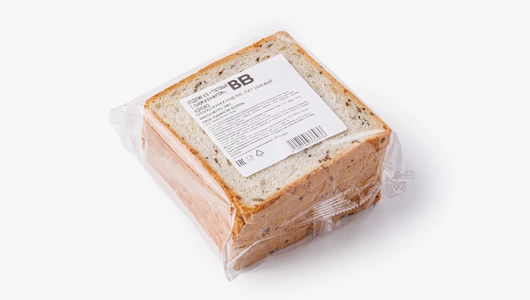 Изделие х/б "Тостовый с&nbsp;льном и&nbsp;кунжутом", нарезка