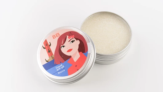 Скраб для губ "Вишня"