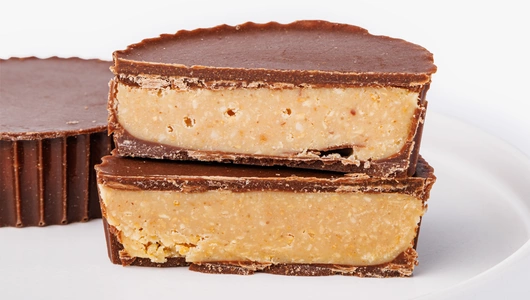 Конфеты шоколадные "Капсы" (с арахисовой начинкой), 50г