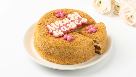 Торт "Маме" медовый