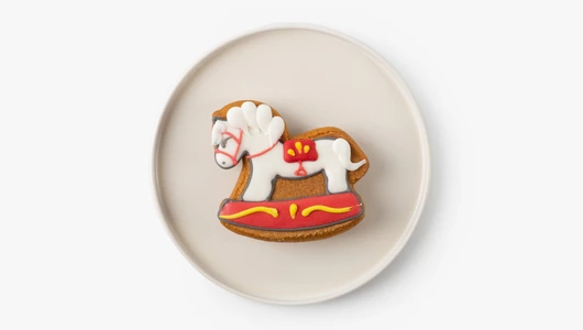 Пряник имбирный "Новогодний подарок", 1 шт.