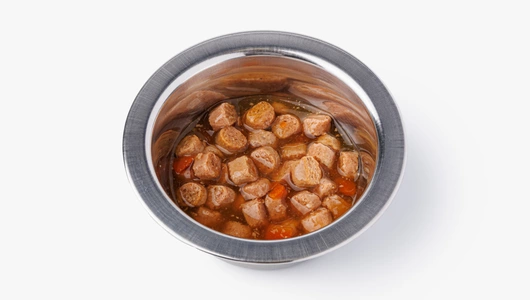 Корм полнорац. для котят и беременных кошек в соусе с белой рыбой и доб. тыквы 85г, BOWL WOW