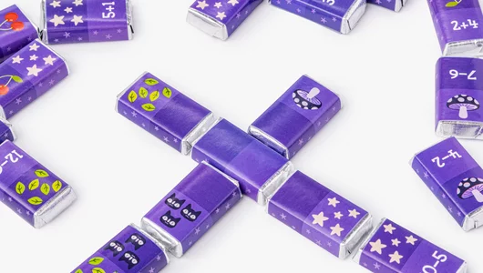 Вкусная игра из&nbsp;шоколада (домино)