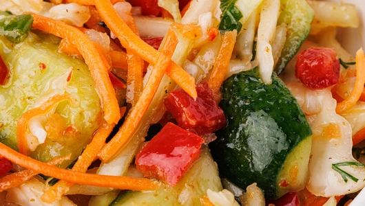 Салат овощной по-корейски