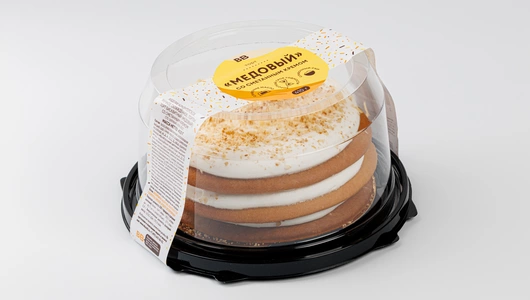 Торт "Медовый" со сметанным кремом