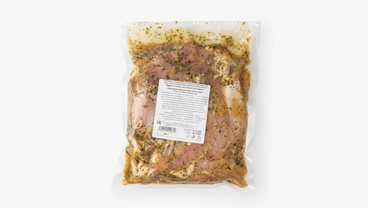 Бедро и голень цыпленка бройлера в маринаде апельсиново-чесночный