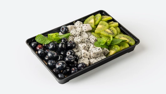 Фруктовый микс (киви, питахайя, голубика)