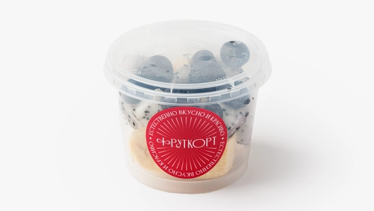 Фруктовый микс (банан, питахайя, голубика), 180 г