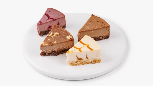 Набор чизкейков "Ассорти" (4 вкуса) зам.