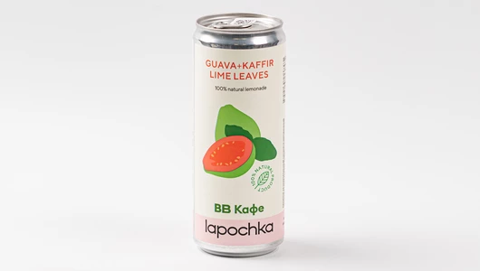 Лимонад "Лапочка" гуава + лайм, кафе