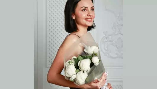 Букет пионов Дюшес 7шт