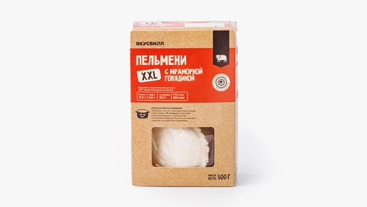 Пельмени XXL с мраморной говядиной