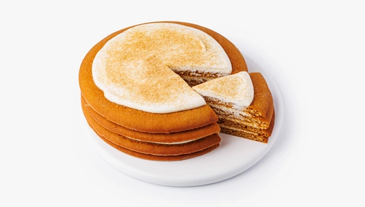 Торт "Медовый" со сметанным кремом, 890 г