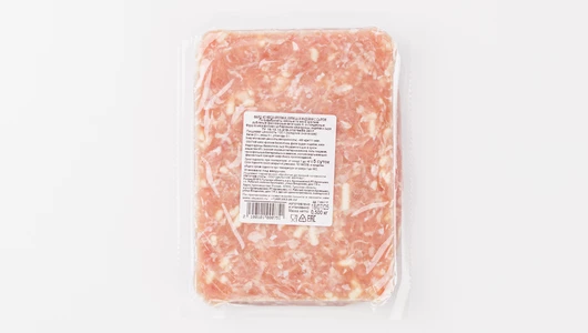 Фарш из мяса кролика, курицы и индейки с сыром Фарш из мяса кролика, курицы и индейки с сыром